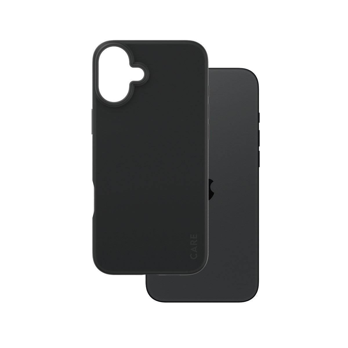 CARE by PanzerGlass® Fashionable Case Black iPhone 16 Plus